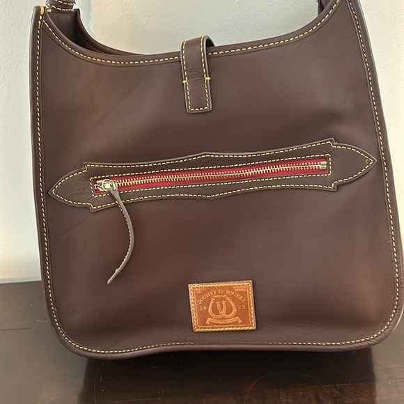 Dooney and Bourke Horseshoe Tote Brown - Picture 3 of 5